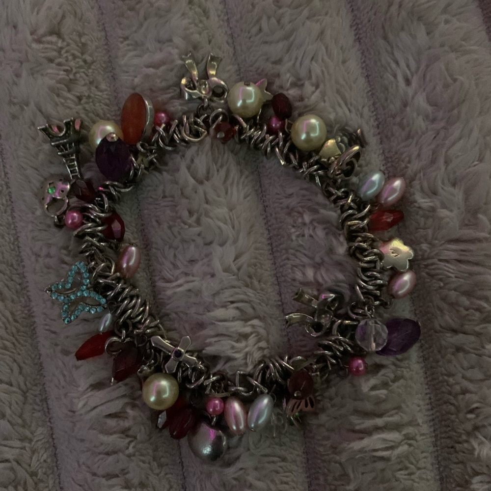 Miscellaneous charm bracelet